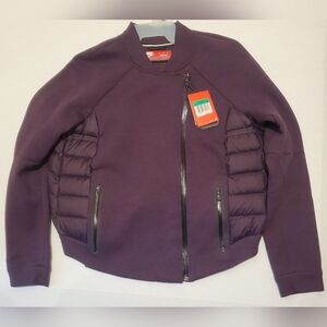 Nike Aeroloft Purple Jacket with Zipper Sz XL